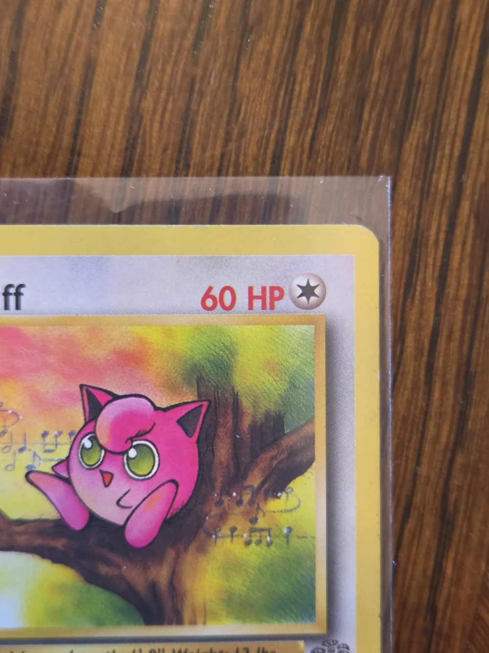 Vintage FIRST EDITION Pokemon Jigglypuff Trading Card 54/64